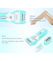 Kemei Km-6198 Rechargeable 3 In 1 Beauty Tools Kit For Women With Epilator ЕСТЕТИКА
