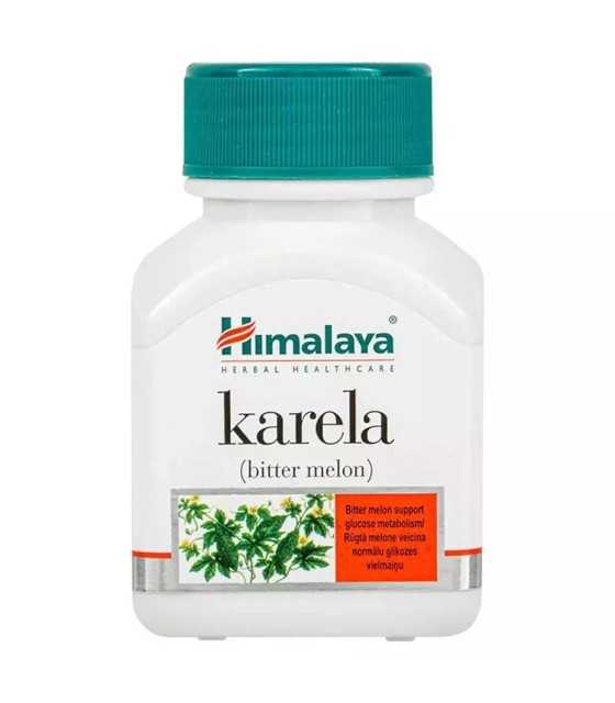karela φυτική ινσουλίνη, Himalaya karela Bitter Melon 60 Caps