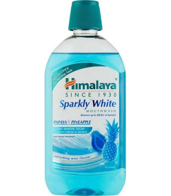 Himalaya Sparkly White Mouthwash Στοματικό Διάλυμα 450 ml