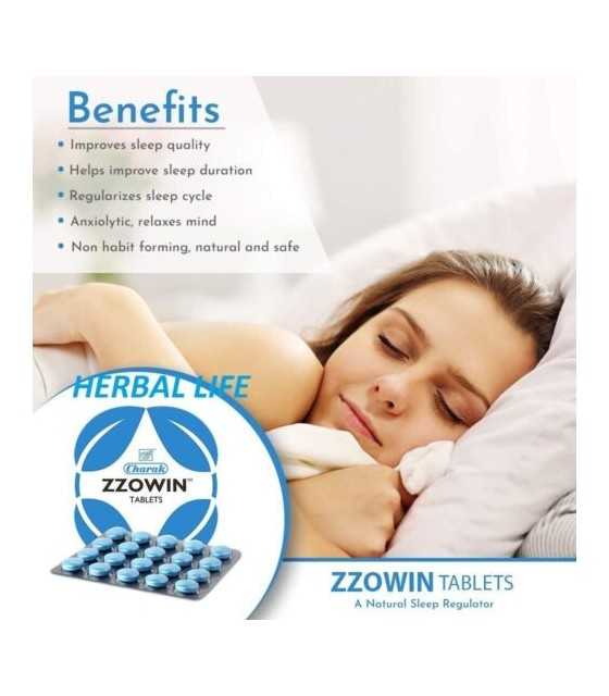 ZzowinCharak Zzowin 20 tabs Ένας ρυθμιστής φυσικό ύπνο