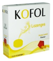 Honey KofolCharak Kofol Lozenges Honey & Lemon 12 lozenges Ανακούφιση του βήχα απο διάφορους παράγοντες