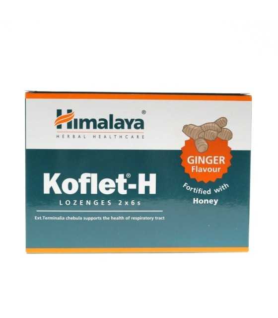 Himalaya Koflet-H Ginger 2 x 6 caramels HIMALAYA