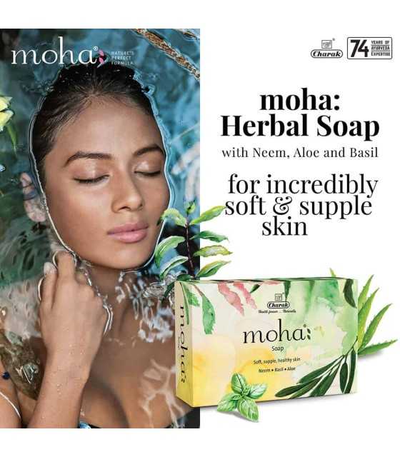 MOHA by Charak Herbal Soap 100gr Βότανα σαπούνι