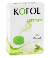 Kofol Lozenges MintCharak Kofol, Ανακούφιση του βήχα απο διάφορους παράγοντες, Lozenges Mint 12 lozenges