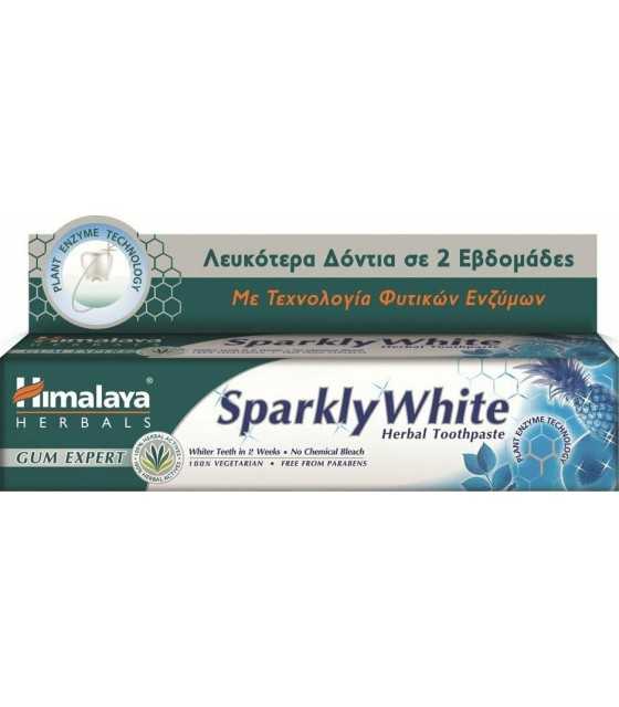 Himalaya Sparkly White 100 ml Οδοντόκρεμα για Λευκότερα Δόντια σε δύο εβδομάδες