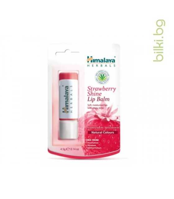 Strawberry Shine Lip Balm 4.5 g HIMALAYA