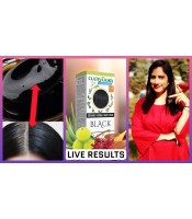 Organic Hair Colour - Βιολογική Βαφή Μαλλιών με Χέννα Μαύρο / Black