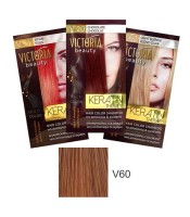 V60 Hair color shampoo DARK BLOND victoria beauty