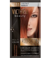 V31 Hair color shampoo CHESTNUT victoria beauty