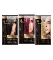 V32 Hair color shampoo VELVET BROWN victoria beauty