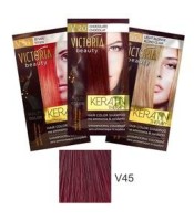 V45 Hair color shampoo DARK CHERRY victoria beauty