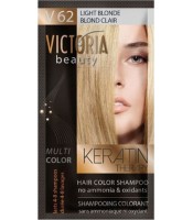 V62 Hair color shampoo LIGHT BLOND victoria beauty