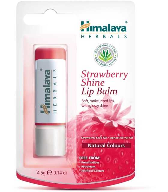 Himalaya Strawberry, Shine Lip Balm Χειλιών Φράουλα