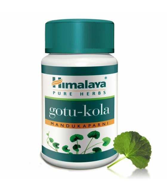 Himalaya Herbals Gotu-Kola Gotu Kola Mandukaparni Centella Asiatica 60Capsules HIMALAYA