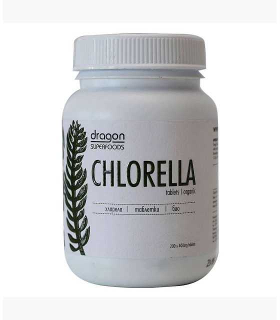 ChlorellaDragon, Chlorella BIO Χλωρέλλα 200tabs