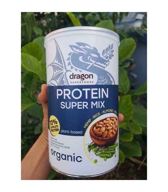Protein Super Mix Dragon, Protein Super Mix, Βιολογικο σεικ πρωτεινης Σουπερ Μιξ 500g