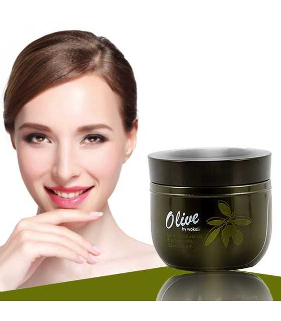 Olive moisturizing creamΕνυδατική &amp; Αντιρυτιδική Κρέμα Wokali Ελιάς
