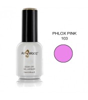 Ημιμόνιμο Επαγγελματικό Βερνίκι μεταλλιζε ANGELACQ Phlox Pink 103, 15ml