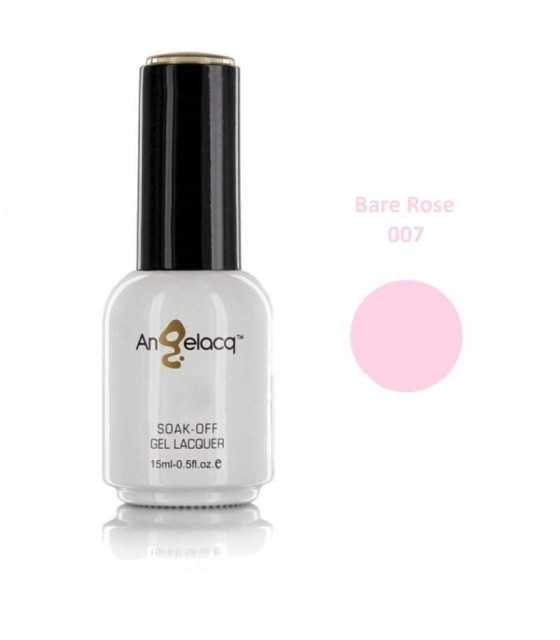 Semi-permanent Professional Nail Polish,  Angelacq Divine Bare Rose 007, 15ml