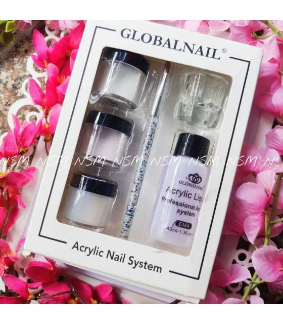 Global Nail Acrylic Nail Kit
