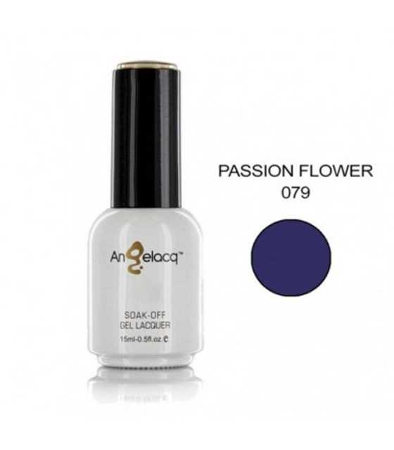 Semi-permanent Professional Nail Polish, Angelacq Passion Flower 079, 15ml