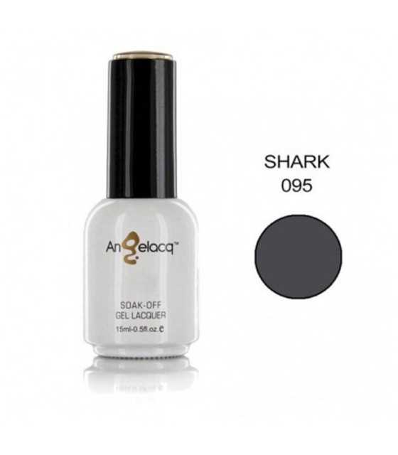 Semi-permanent Professional Nail Polishl, Angelacq Shark 095, 15ml