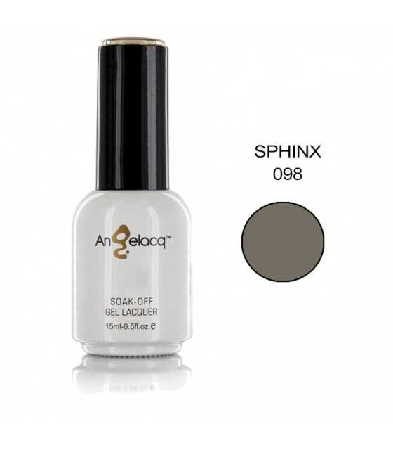 Semi-permanent Professional Nail Polish, Angelacq Sphinx 098, 15ml