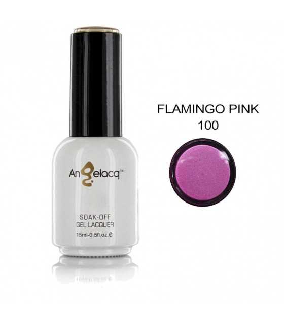 Полупостоянен професионален лак за нокти, Angelacq Perle Quartz Pink 099, 15ml