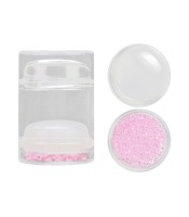 Shrinking Image Nail Stamper Kits Dual Soft Seal Nail Art Stamping Plate Manicure Scraper Polish Transfer Template Kits with Cap