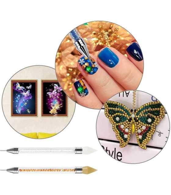 Diamond Painting Pen Tools Double-head Point Drill Pens Embroidery Tool Acce
