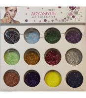 Σετ Glitter Νυχιών 12 τεμαχια- Glitter Set