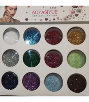 Σετ Glitter Νυχιών 12 τεμαχια- Glitter Set
