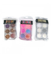 6 BOX Superfine Shimmer Nail Glitter Set Sugar Powder