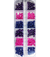 12 цвята Лазерен кръг Блестящи пайети за нокти 3D декор за нокти Холографски люспи с кръгла форма Блестящ дизайн на ноктите