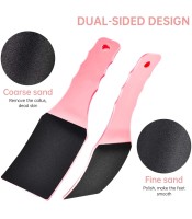 2 Sided Curved Coarse Foot Rasp, Foot Scrubber, Pedicure Tools to Remove Dead Skin