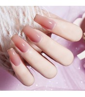 BOMESEL, Nail Extension Gel Nude, Acrylic Quick Building Nail Art Manicure Gel For Nails 008, 60ml