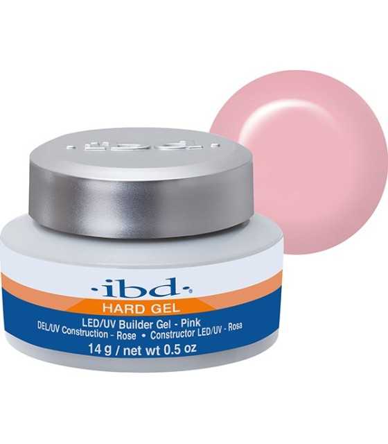 IBD LED/UV Gels Builder Gel PINK , 2 oz