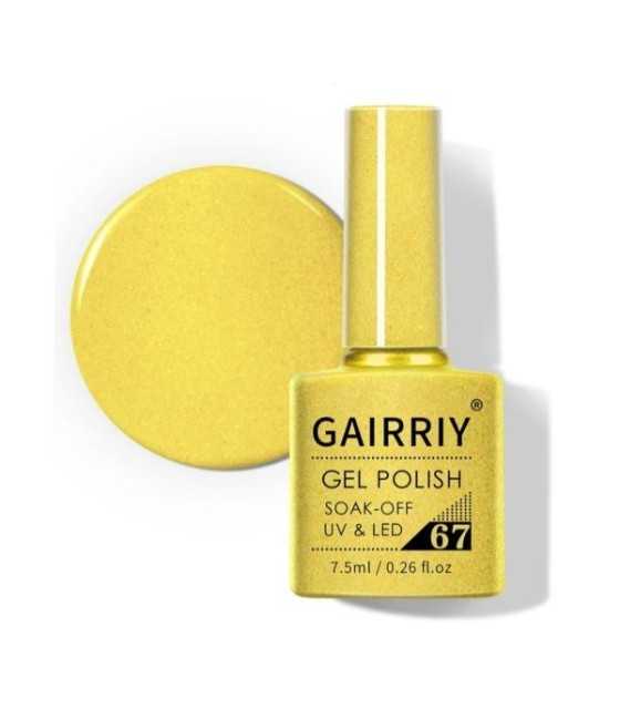 Gairriy Nail Gel Polish High Quality Nail Art Salon, 7,5ml Soak-off UV/LED 67