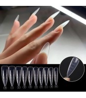 120Pcs Poly Nail Gel Nail Dual Forms Finger Extension Uv Builder Nail Tips Tools