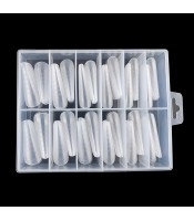 120pcs Dual System Nail Forms Poly Uv Gel Finger Extension Artificial Manicure