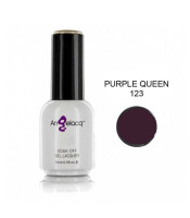 Полупостоянен професионален лак за нокти, Angelacq  PURPLE QUEEN 123, 15 ml