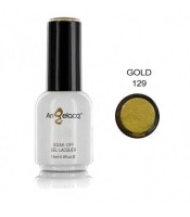 Полупостоянен професионален лак за нокти, Angelacq  GOLD  129, 15 ml