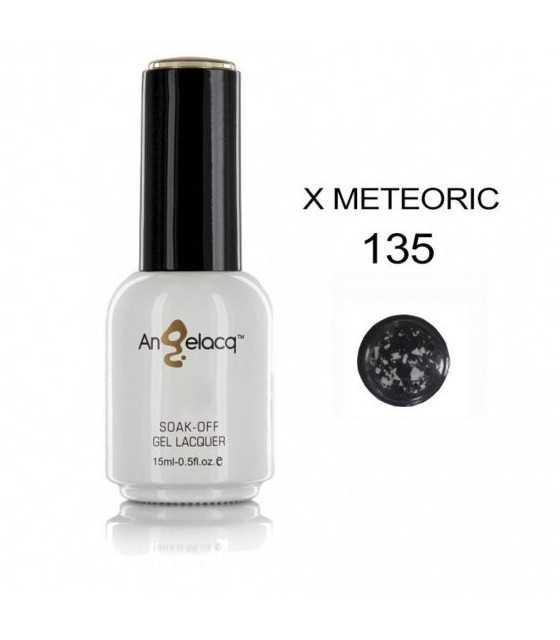 Полупостоянен професионален лак за нокти, Angelacq X METEORIC 135, 15 ml