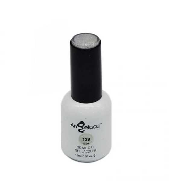 Semi-permanent Professional Nail Polish, Angelacq GALAXY 139, 15ml