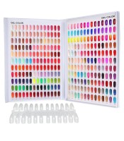 216 цвята Гел за нокти Цветна карта за лак за нокти Дисплей Таблица Книга за нокти