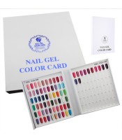 216 цвята Гел за нокти Цветна карта за лак за нокти Дисплей Таблица Книга за нокти