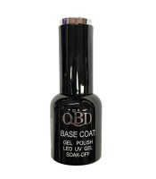 QBD Professional Nail Art Polish Gel, Soak off основно покритие, 10 мл