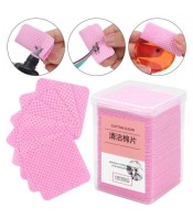 200/box of glue bottle mouth cleaning cotton piece pink boxed glue wipe cloth