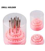 48 Holes Nail Drill Stand Bracket Nail Drill Bits Nail drill bits Holder Storage Boxes Nail Polish Machine Display Base