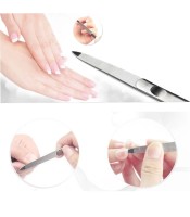 Metal Double Sided Nail Files Strong Edge For Manicure Pedicure Grooming